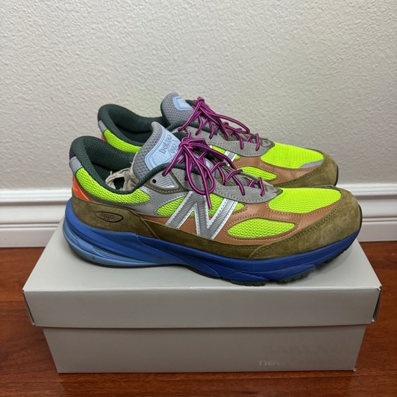 New Balance 990v6 MiUSA Action Bronson Baklava Size 10.5 - Picture 3 of 7
